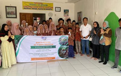 Penyaluran Bantuan Bakti Sosial ke Panti Asuhan